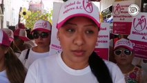 Madres de víctimas de abuso sexual y acoso se manifiestan en la Fiscalía en Minatitlán