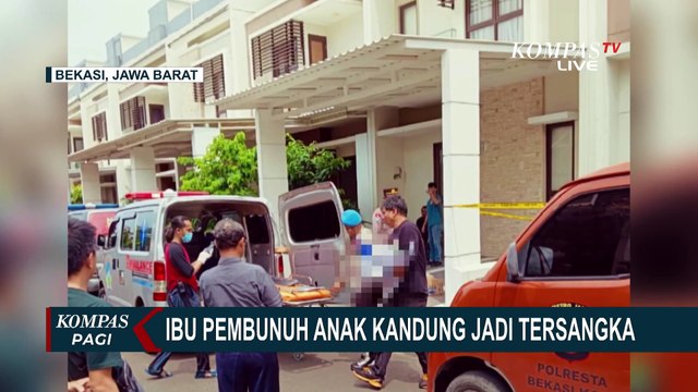 Ibu Pembunuh Anak Kandung di Bekasi Ditetapkan Jadi Tersangka