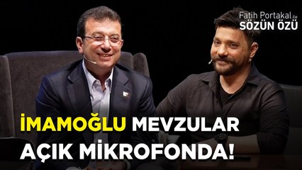 İMAMOĞLU MEVZULAR AÇIK MİKROFANDA! ERDOĞAN VE DEM PARTİ CEVABI ÇOK KONUŞULUR!
