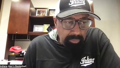 Mike Woodson Previews Indiana Basketball Senior Day Game Against Michigan State