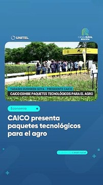 CAICO presenta paquetes tecnológicos para el agro