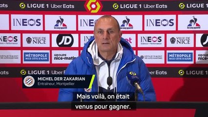 Montpellier - Der Zakarian : "On était venus pour gagner"