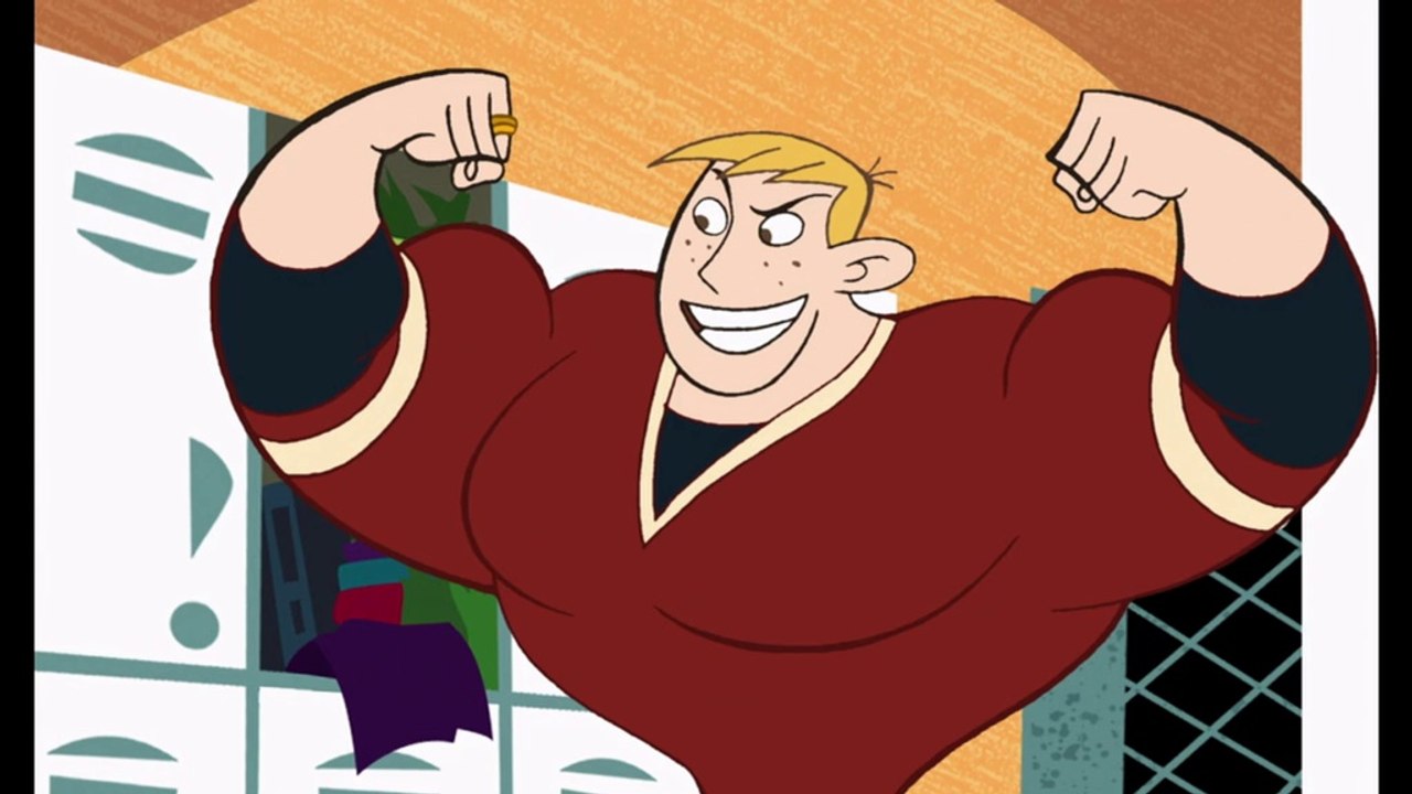 Muscle Cartoon Clip - Kim Possible