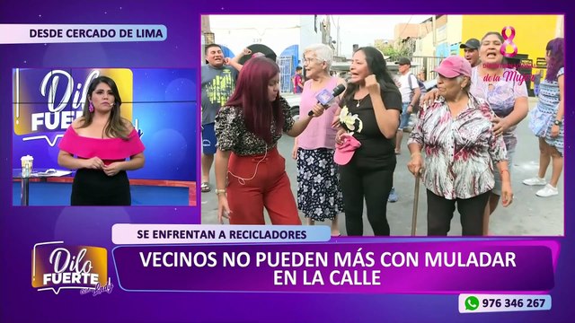 Cercado de Lima: Vecinos denuncian que recicladores se apoderan de pistas y veredas