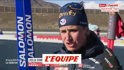 Julia Simon « Le général n'est pas mon objectif de l'année » - Biathlon - CM (F)