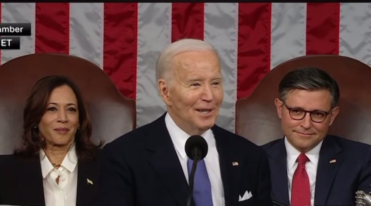 Biden's response to Marjorie Taylor Greene interrupting speech
