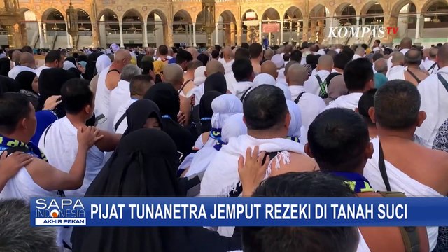 Terapis Pijat Tunanetra Asal Indonesia Mengais Rezeki di Tanah Suci Mekkah
