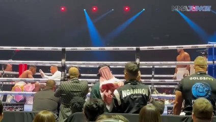 Anthony Joshua BRUTALLY KOs Francis Ngannou in Boxing ring
