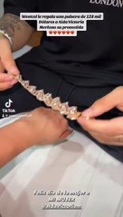 Westcol le regala a Aida una pulsera de 125 mil dolares