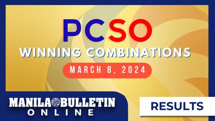 PCSO Lotto Draw Results, March 8, 2024 | Ultra Lotto 6/58, Mega Lotto 6/45, 6D, 4D, 3D, 2D Lotto