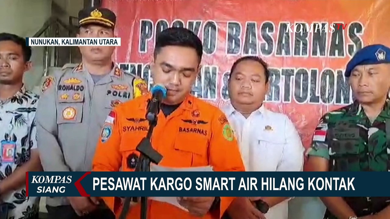 Tim SAR Lanjutkan Pencarian Pesawat Kargo Smart Air, Begini Pantauannya