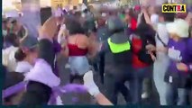 JOVEN ES DETENIDO POR AGREDIR MUJERES EN LA MARCHA DEL 8 DE MARZO EN LA CDMX