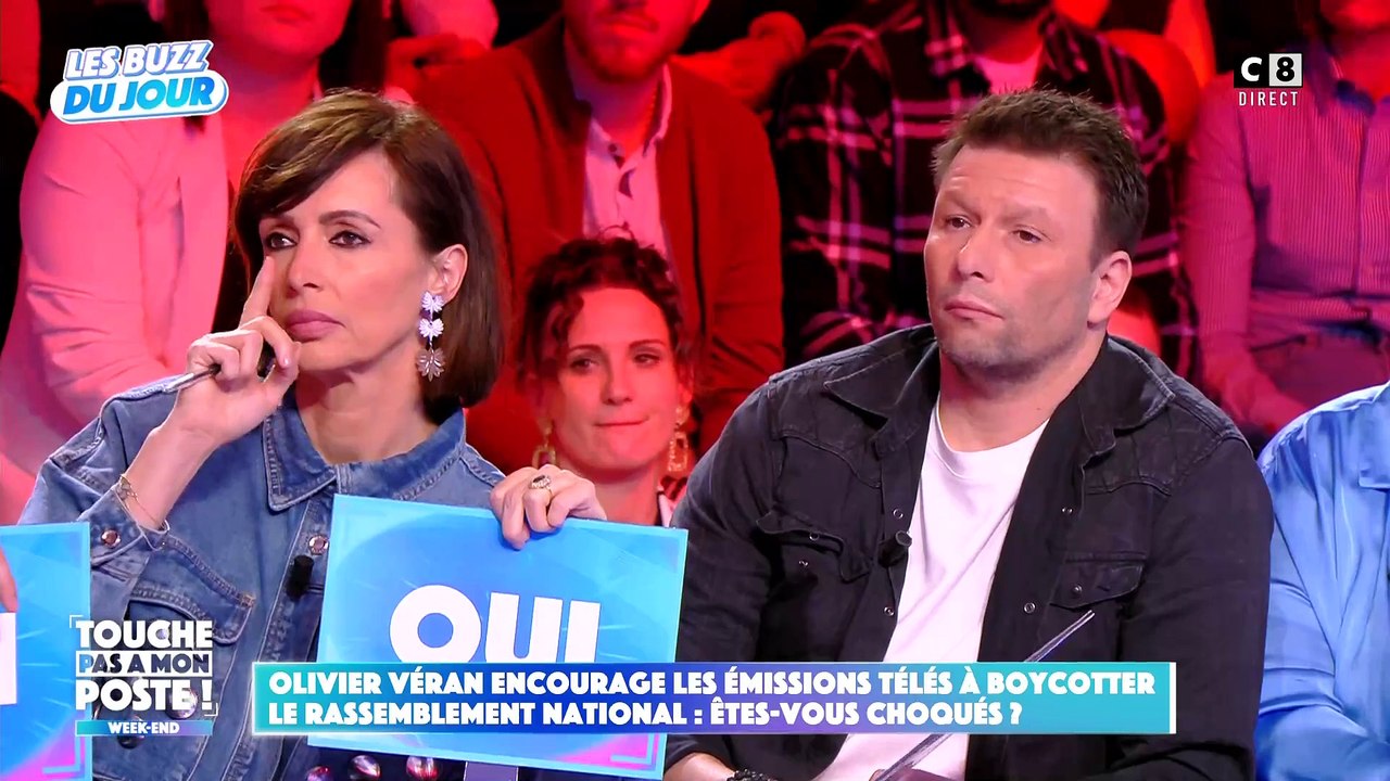 Cyril Hanouna se paye Olivier Véran qui a félicité Quotidien, "dernière émission à ne pas inviter le RN" : "Lui, il a une belle vie. Je déteste ces gens qui veulent donner des leçons au Français qui sont dans la merde"