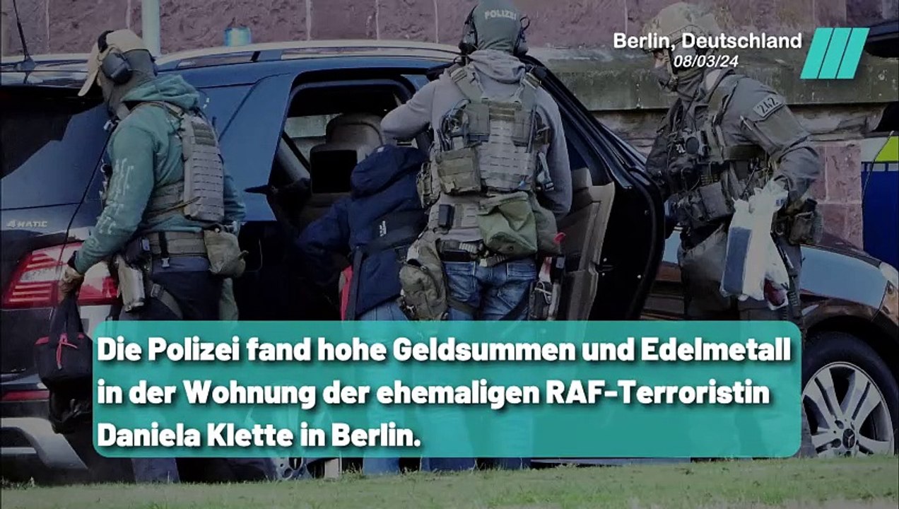 Goldversteck enthüllt: Wie Daniela Klette 1,2 Kilogramm Gold in Möbeln versteckte