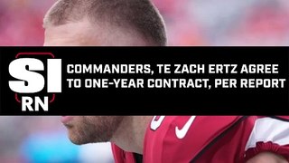 Commanders, Zach Ertz Agree to One-Year Deal