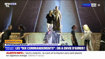 "Les Dix commandements": dans les coulisses des dernières répétitions avant le début de la tournée