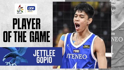 UAAP Player of the Game Highlights: Jettlee Gopio helps Ateneo prevail over UST
