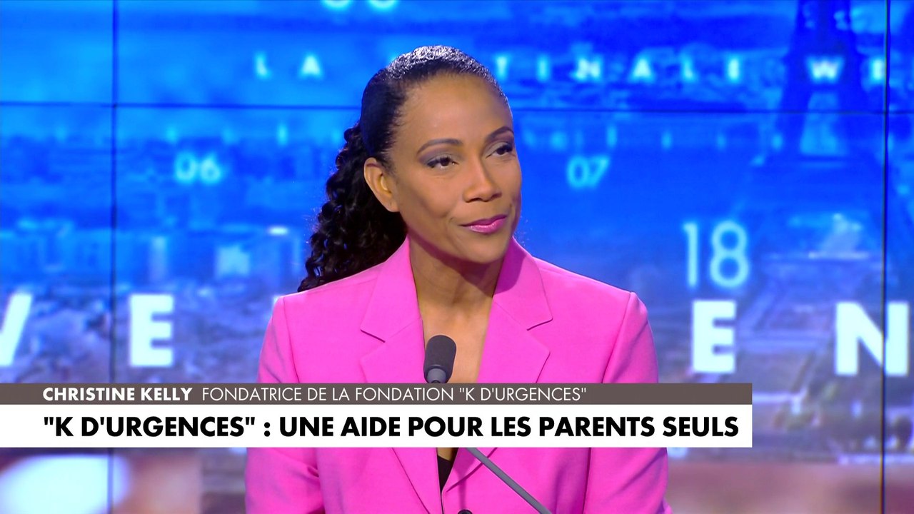 Christine Kelly revient sur son engagement auprès des familles monoparentales, pour son association «K d'urgences» : «Regardez autour de vous, ce n'est pas la peine d'envoyer de l'argent au bout du monde, regardez sur votre pallier»