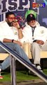 AMITABH BACHCHAN ,ABHISHEK BACHCHAN  AT ISPL CRICKET MATCH IN THANE