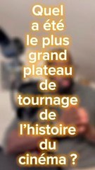 Le plus grand plateau de tournage de l'histoire du cinéma français : La Chute de l'Empire Romain (1964)