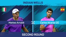 Alcaraz fights back to win Indian Wells opener