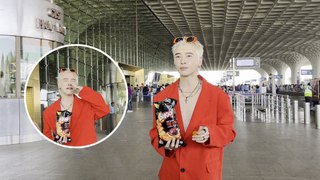 K-Pop Singer Aoora Spotted Grabbing Some Spicy Snacks At Mumbai Airport!