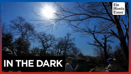 Scientists study animal behavior during solar eclipse