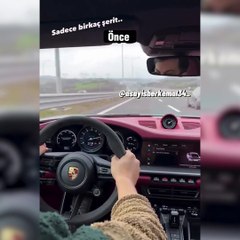 319 km hızla makasa polis şoku! İşte o anlar..