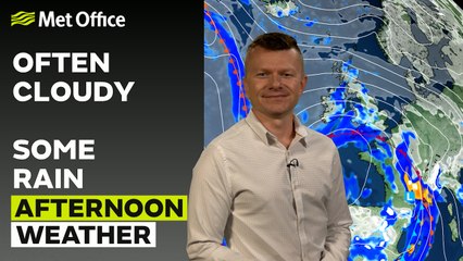 Met Office Afternoon Weather Forecast 09/03/24 – Lots of clouds some sunny breaks