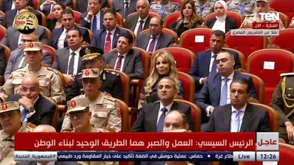 لية في إسقاط جوي والمساعدات مش بتدخل من المعابر؟  أسمع الإجابة من الرئيس السيسي