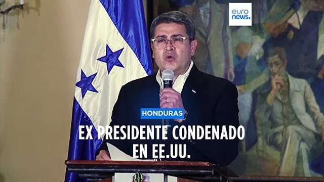 Honduras: Condenan al expresidente Hernández por narcotráfico y vínculos con narcos