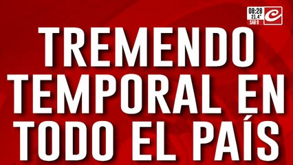 Temporal causó destrozos en varias ciudades del país