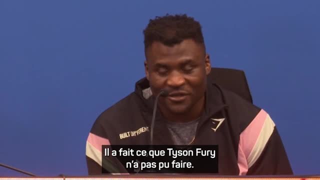 Poids lourds - Ngannou : Joshua a fait ce que Tyson Fury n’a pas pu faire