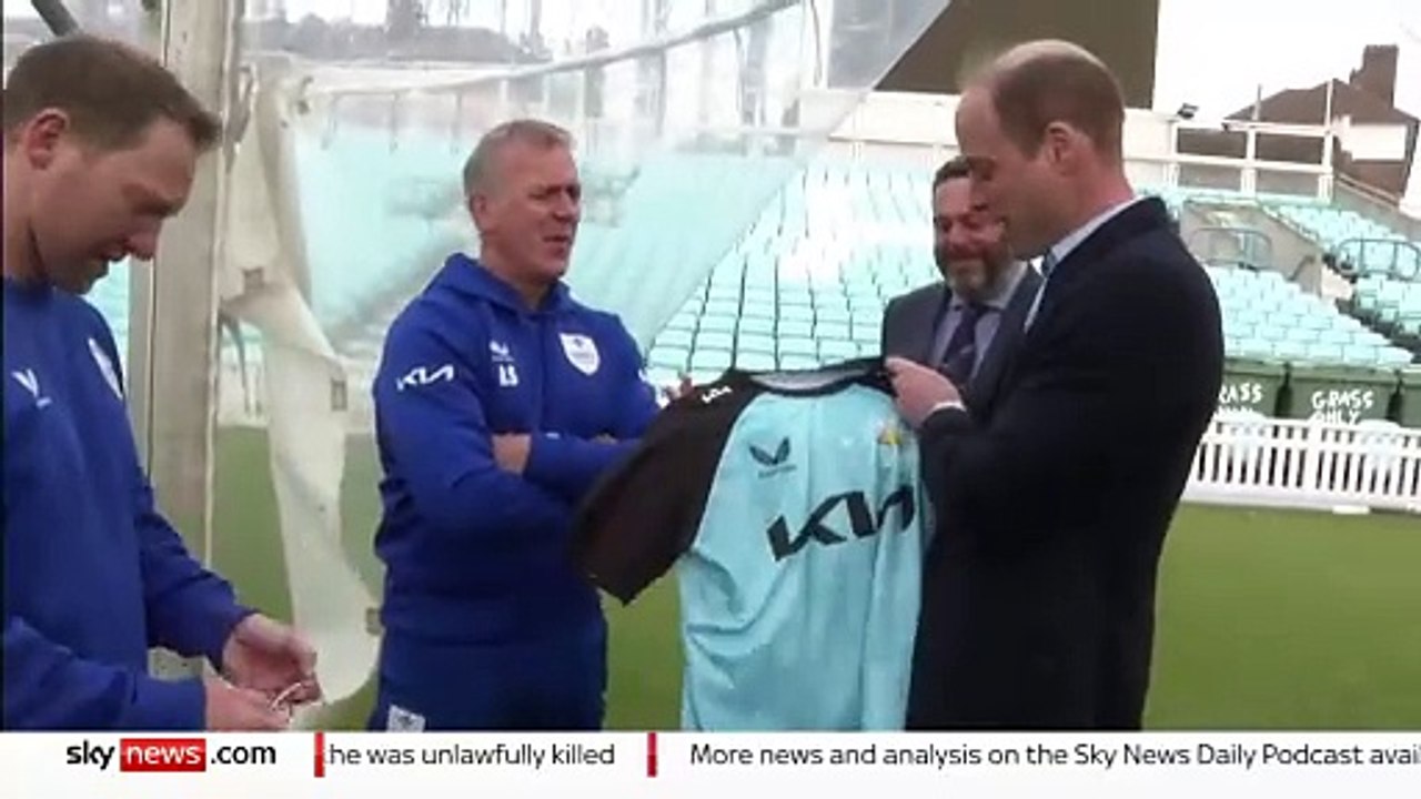 Royal duties continue for Prince William, while speculation over Kate's health continues