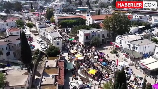 Bodrum'daki geleneksel 'acı ot' festivali yoğun ilgi gördü