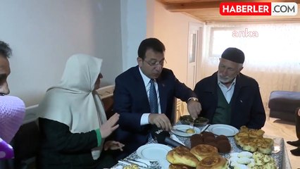 İmamoğlu, 5 yıl sonra pazarda karşılaştığı seçmene ziyarette bulundu