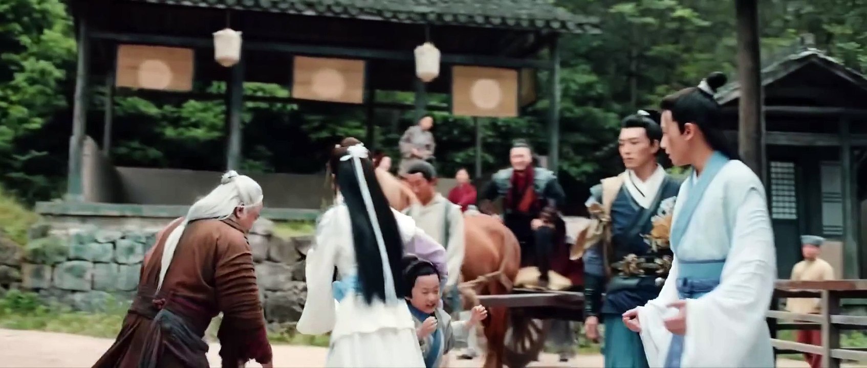 Cc sous - titres costume d'art martial film d'action Big Heroes Big Heroes axe lumière brille, l'air de la justice est au sommet