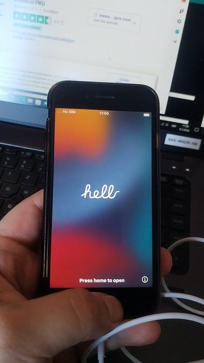 IPhone Icloud 7 open