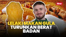 Lelaki makan gula turunkan berat badan