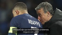 Luis Enrique sobre los minutos de Mbappé ante el Reims