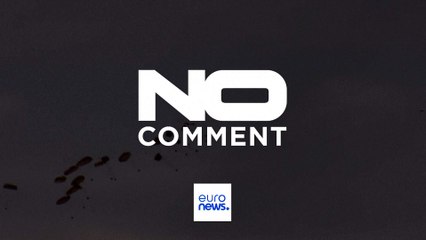 NO COMMENT | Así lanzan ayuda humanitaria desde aviones en Gaza