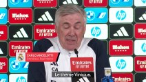 Ancelotti défend Vinicius : “Tout le monde doit changer d'attitude envers lui”