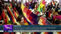 Mujeres campesinas Aimara han reivindicado su derecho a una mejor calidad de vida