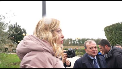 Meloni alla Comunità Incontro: si può cadere e rialzarsi