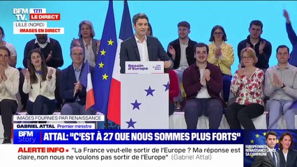 Gabriel Attal: "Face à nous, se lèvent les rentiers de la peur"