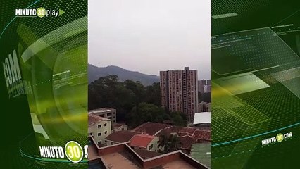 Por flujos de aire húmedos desde el oriente, en el Valle de Aburrá reportan alta cobertura de nubes