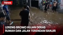 Ratusan Rumah dan Jalur Selatan Terendam Banjir akibat Hujan di Lereng Gunung Bromo