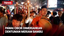 Pawai Obor di Sawah Besar, Jakarta Pusat Dimeriahkan Dentuman Meriam Bambu
