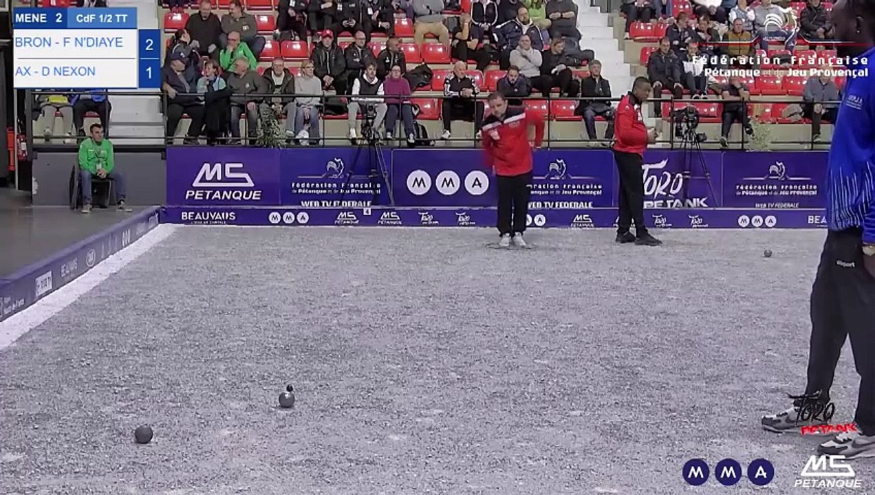 FINALE COUPE DE FRANCE 2024 - BEAUVAIS - TT 1/2 AX VS BRON