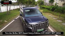 Pure Electric Range 150 Km, New Jac Refine RF8 Smart Listen Edition 1.5T 3DHT MPV 2024